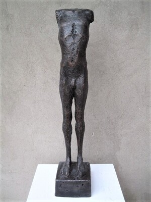 Torso, Bronze, 2018, 56,5 x 12,5 x 15 cm,